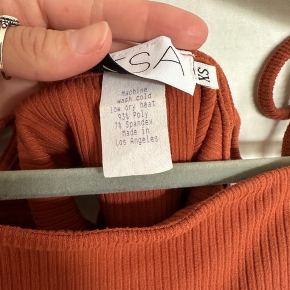 RESA Kat Bodysuit in Rust - Size XS - Picture 12 of 12